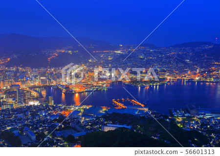 [Nagasaki Prefecture] Nagasaki night view from the Inasayama summit observatory 56601313