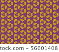 Gingko leaves pattern 56601408