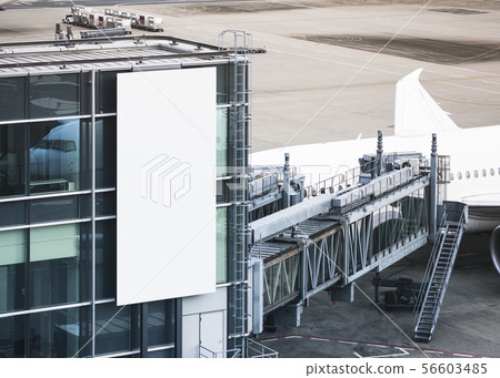 Mock up Billboard Airport terminal building Mock up Billboard Airport terminal building 56603485