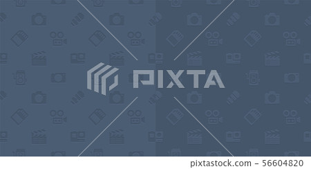 Vector seamless pattern background icon-插圖素材 [56604820] - PIXTA圖庫