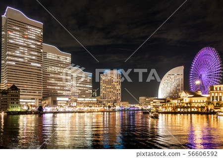 Night view of Yokohama Night view of Yokohama 56606592