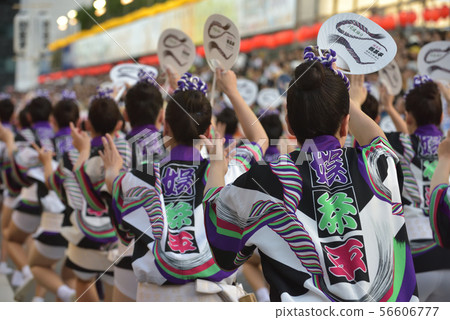 Honku Tokushima Awa Odori Dance to the dance hall Honku Tokushima Awa Odori Dance to the dance hall 56606777