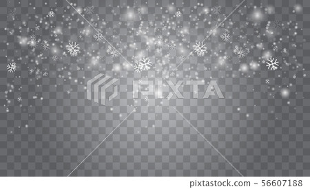Vector heavy snowfal 56607188