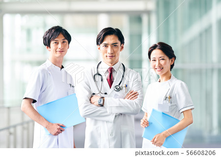 Doctor and nurse 56608206