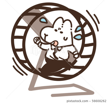 Rat race rabbit Rat race rabbit 56608262
