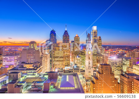 Philadelphia, Pennsylvania, USA Skyline Philadelphia, Pennsylvania, USA Skyline 56609138