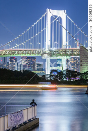 Night view, bridge, city, bridge, photo, image 2 Night view, bridge, city, bridge, photo, image 2 56609256