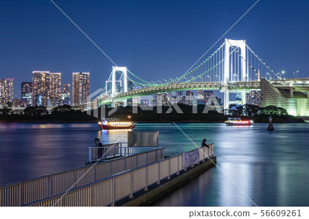 夜景,橋樑,城市,橋樑,照片,圖像材料5 夜景,橋樑,城市,橋樑,照片,圖像材料5 56609261