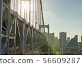 Bridge, city, bridge, photo, picture material 1 56609287