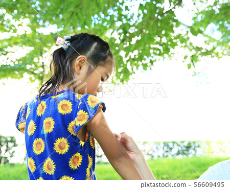 Mosquito bite child Mosquito bite child 56609495