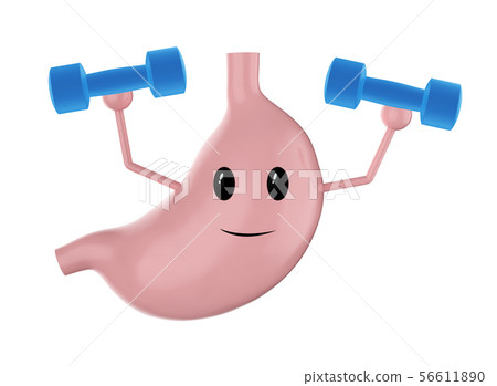 Healthy stomach concept 56611890