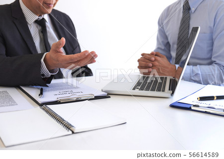 Agent man presentation and consulting life 56614589