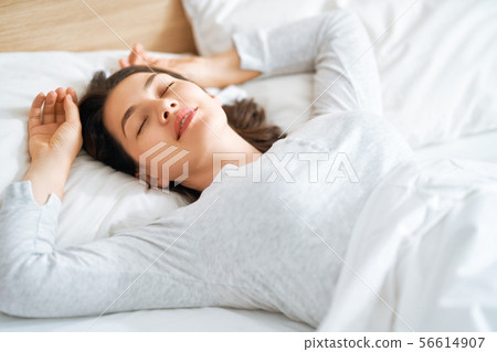 sleeping woman sleeping woman 56614907