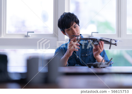 Drone maintenance male desk Drone maintenance male desk 56615753