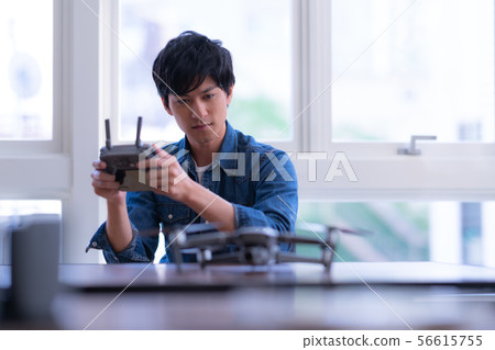 Drone maintenance male desk Drone maintenance male desk 56615755