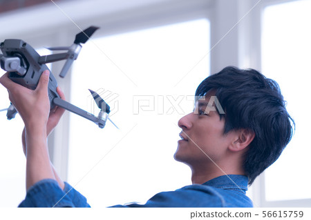 Drone maintenance male desk 56615759