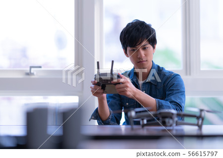 Drone maintenance male desk 56615797