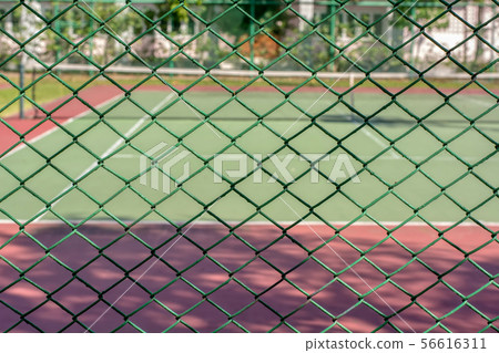 Green tennis court Green tennis court 56616311