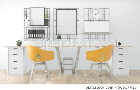 Idea of wooden comfortable office and decoration Idea of wooden comfortable office and decoration 56617418