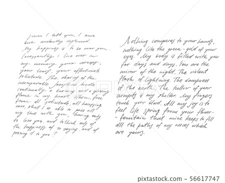 Handwritten abstract text wallpaper. Imitation of a abstract vintage lettering. Letters used in Handwritten abstract text wallpaper. Imitation of a abstract vintage lettering. Letters used in 56617747