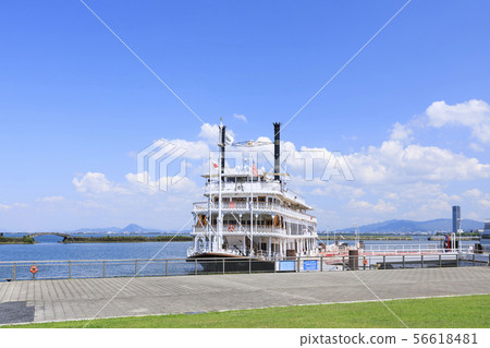 Shiga Prefecture, Lake Biwa, Hamaotsu 56618481