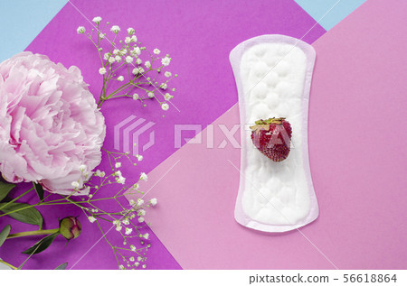 The concept of women's health. Vaginal discharge. The concept of women's health. Vaginal discharge. 56618864