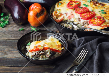 Fresh homemade moussaka Fresh homemade moussaka 56621190
