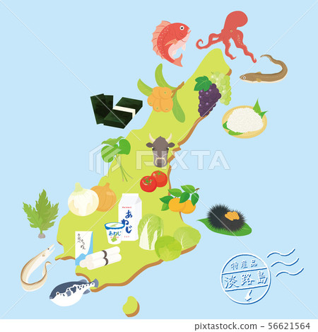 Awaji Island special product map Awaji Island special product map 56621564