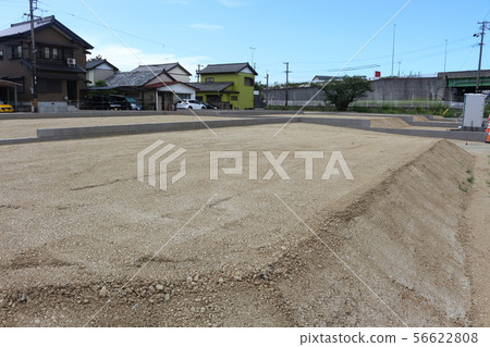 Land readjustment before housing construction Land readjustment before housing construction 56622808