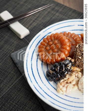 Korean Traditional Food Korean, Assorted, Sesame Gangjeong, Medicinal Korean Traditional Food Korean, Assorted, Sesame Gangjeong, Medicinal 56623695