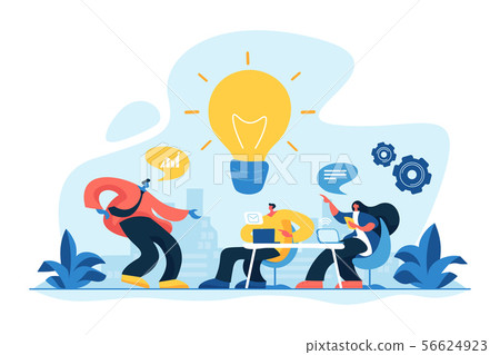 Brainstorm concept vector illustration 56624923