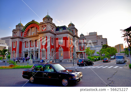 At dusk of Osaka City Central Public Hall 56625227