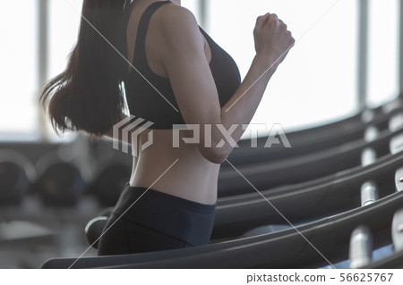 跑步機 女生 女孩 56625767