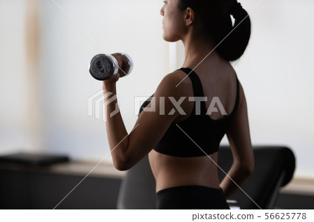 dumb-bell, dumbbell, weight 56625778