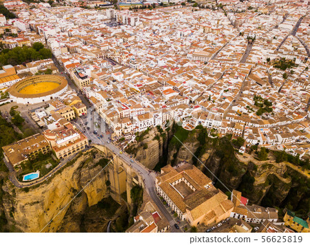Aerial view of Ronda, Spain Aerial view of Ronda, Spain 56625819