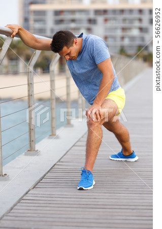 Man training outdoors Man training outdoors 56626952