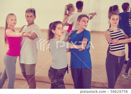 children dancing pair dance children dancing pair dance 56628756
