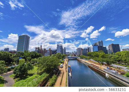 The view of Sendaibori River from Kiba Park Ohashi The view of Sendaibori River from Kiba Park Ohashi 56633231