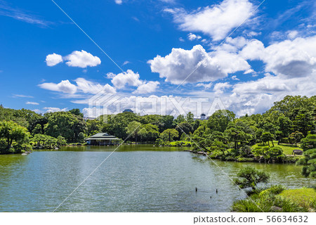 Landscape of Kiyosumi Garden Landscape of Kiyosumi Garden 56634632