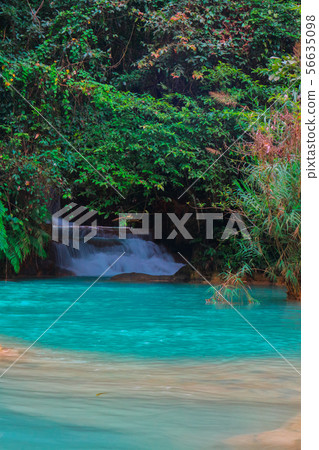 Tat Kuang Si Waterfalls Beautiful landscape Tat Kuang Si Waterfalls Beautiful landscape 56635098