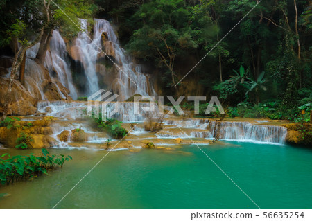 Tat Kuang Si Waterfalls Beautiful landscape Tat Kuang Si Waterfalls Beautiful landscape 56635254
