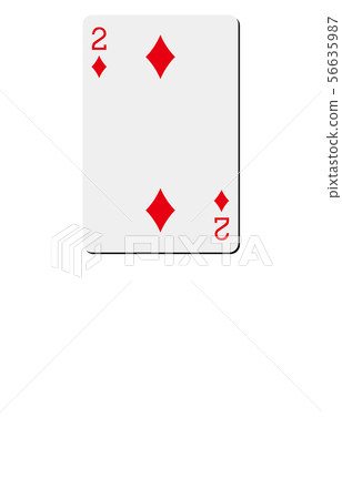 Playing card diamond 2 Playing card diamond 2 56635987