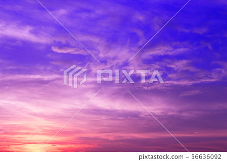 Typhoon after rain evening view 56636092