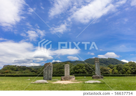 太宰府政府遺址（豆腐塔）與福岡市太宰府市的連接地點。 56637754