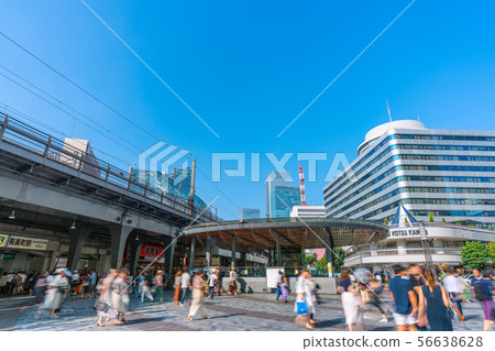 Tokyo cityscape of Japan I look at Tokyo · Yurakucho station square 56638628