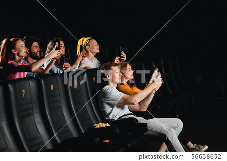 crazy funny men and women taking selfies 56638652