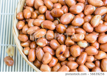 fried peanuts food 56639256