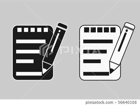 Group of book note icon ,vector illustration. 56640108