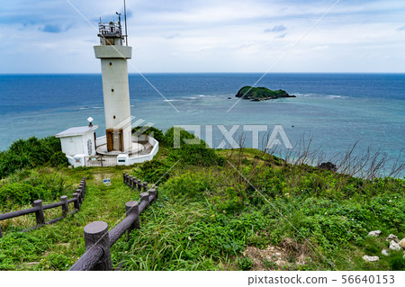 Okinawa Ishigakijima Hirakubosaki lighthouse The northernmost lighthouse in Ishigakijima 56640153