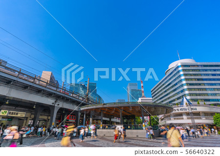Japan's Tokyo cityscape Yurakucho Station etc. Japan's Tokyo cityscape Yurakucho Station etc. 56640322